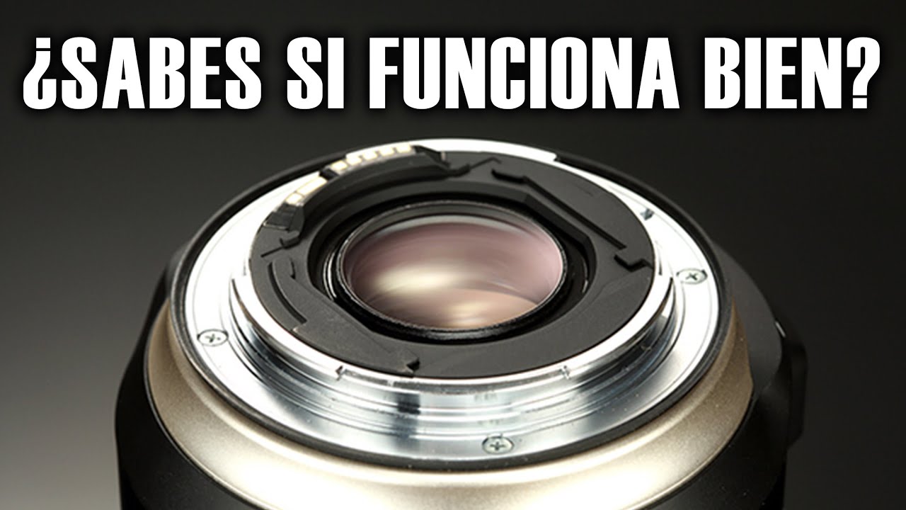 ¡COMPRUEBA esto si COMPRAS un OBJETIVO FOTOGRÁFICO! ¿ESTÁ TU lente DESCENTRADA?