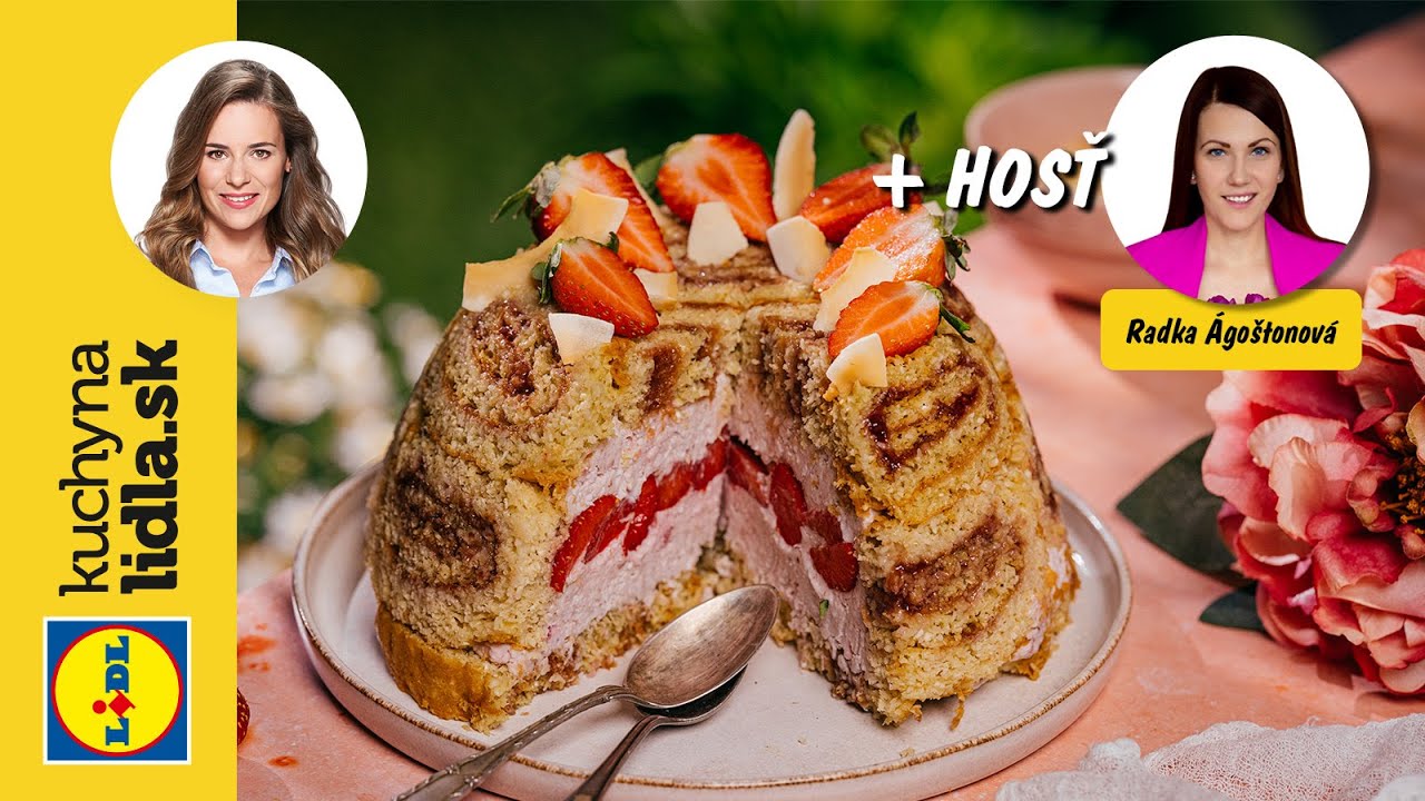 Kokosovo-jahodové mrazené triffle 🥥 | Veronika Bušová, Radka Ágoštonová | Kuchyňa Lidla
