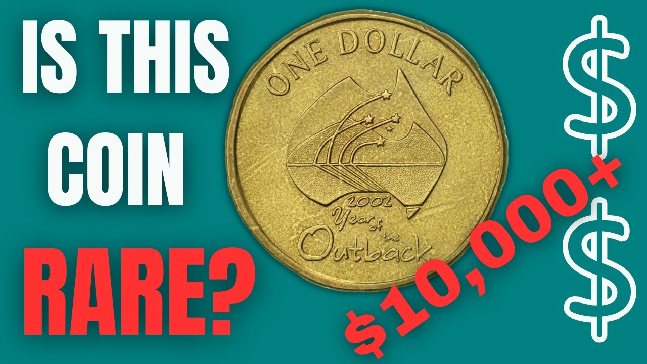 Rare 2002 Australian $1 One Dollar Coin Year of the Outback
