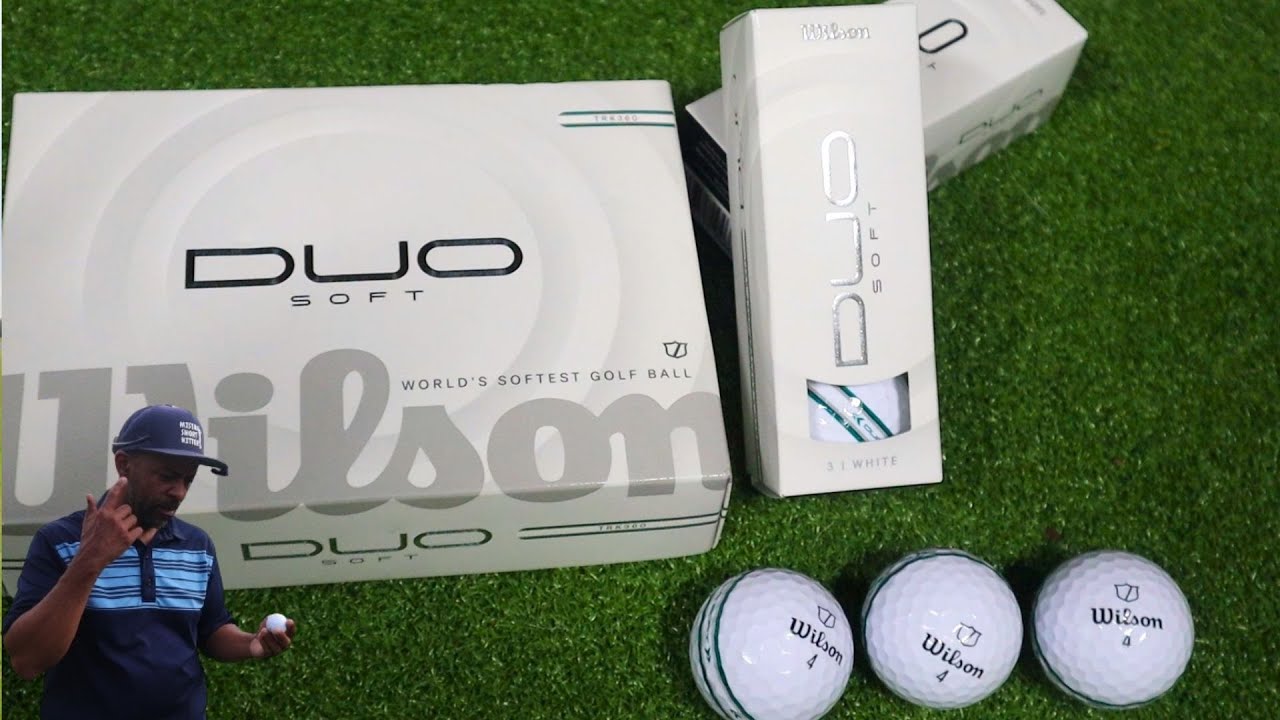 Обзор мяча для гольфа с коротким ударом ON COURSE! Wilson Duo Soft