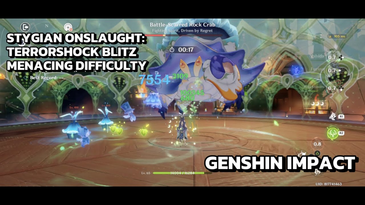 [Событие Genshin Impact] Стигийский натиск: Блиц-террошок &mdash; Угрожающая сложность