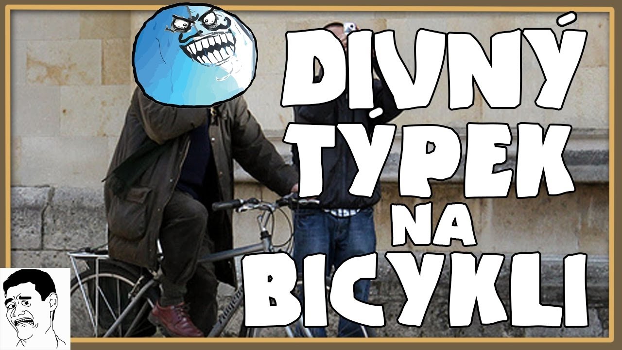 DIVNÝ TÝPEK NA BICYKLI