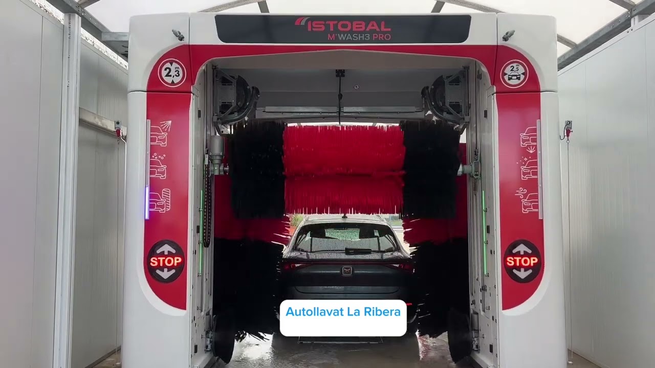 BRAND NEW ISTOBAL M WASH 3 PRO (intermedium wash) opening coming soon. Autollavat La Ribera #istobal