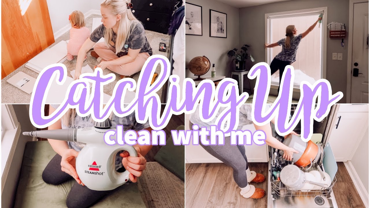 CATCHING UP CLEAN WITH ME 2021 // SPEED CLEANING MOTIVATION