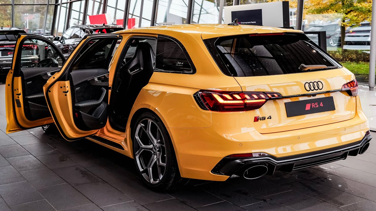 AUDI RS4 EDITION 25 YEARS - Sound, Interior, Exterior and more