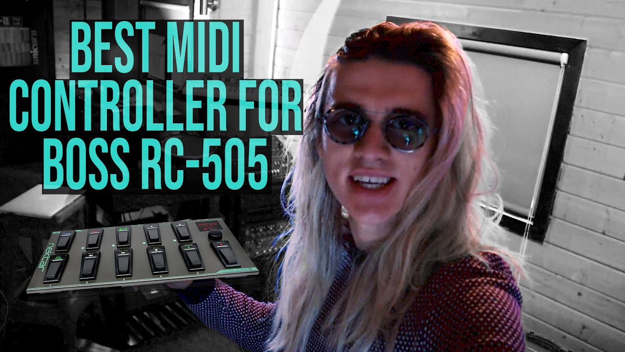 Как настроить внешние MIDI-контроллеры BOSS RC-505 — Учебное пособие