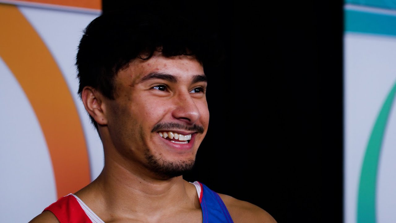Jake Jarman (GBR) Interview - 2022 World Championships - Podium Training