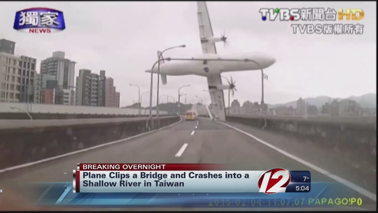 Taiwan plane with 58 aboard crashes