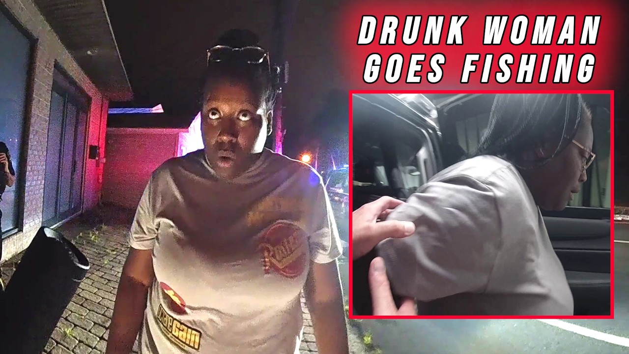 Drunk Woman Goes Fishing and Blows DOUBLE the Limit