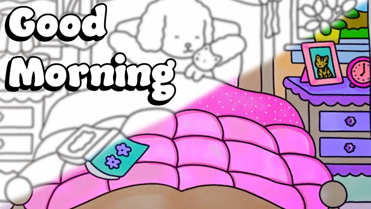 Bobbie Goods' Day To Night Coloring Book: Good Morning Page (2024 Release)