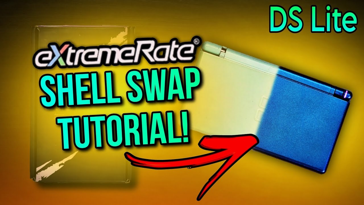 FULL DS Lite Extreme Rate Shell Swap TUTORIAL! IN-DEPTH How To Housing Replacement