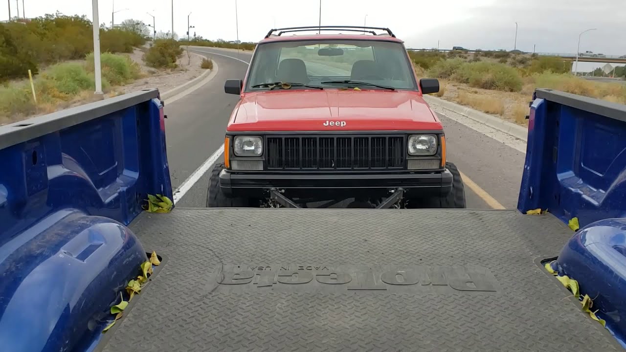 Installing a Tow Bar on a 1996 Jeep Cherokee XJ