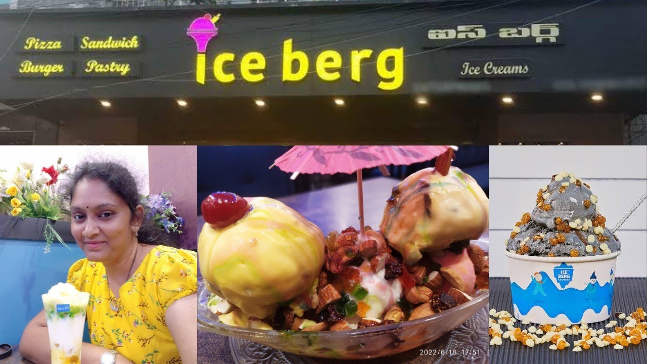 ice Berg @ Guntur 🍨🍰🥳/ Ice creams/Milk Shake/Pastries/Cake 🎂🥳/ Guntur 🍨 Ice Berg