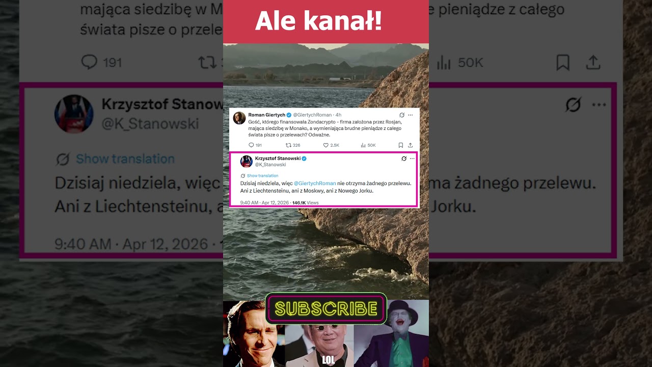 Stanowski wyjaśnia Giertycha odcinek tysięczny
