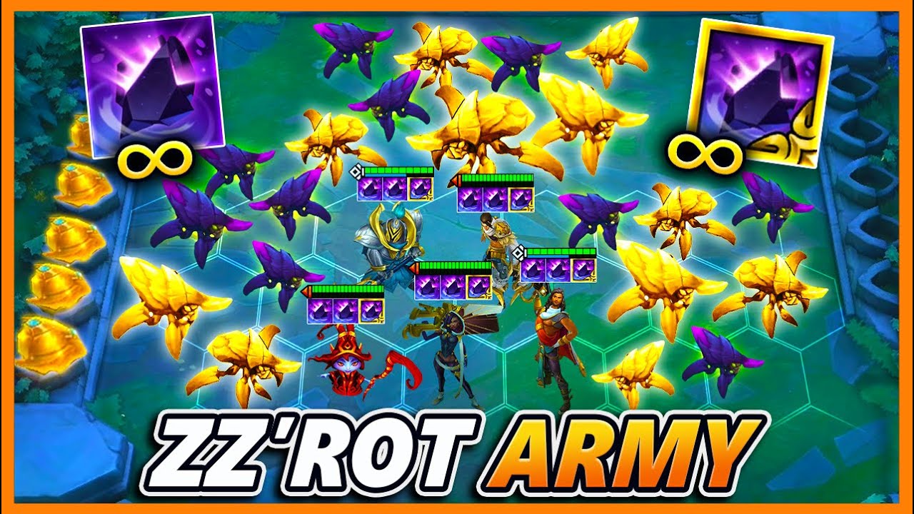 Every Champion Drops 3 Zz'Rot Spiders (ZZ'ROT ARMY)