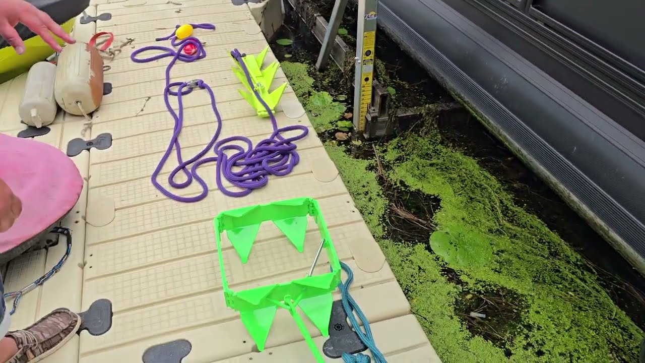 Pontoon and Boat Anchors, Fenders. Don't waste Money with what doesn't Work! Box Anchor!