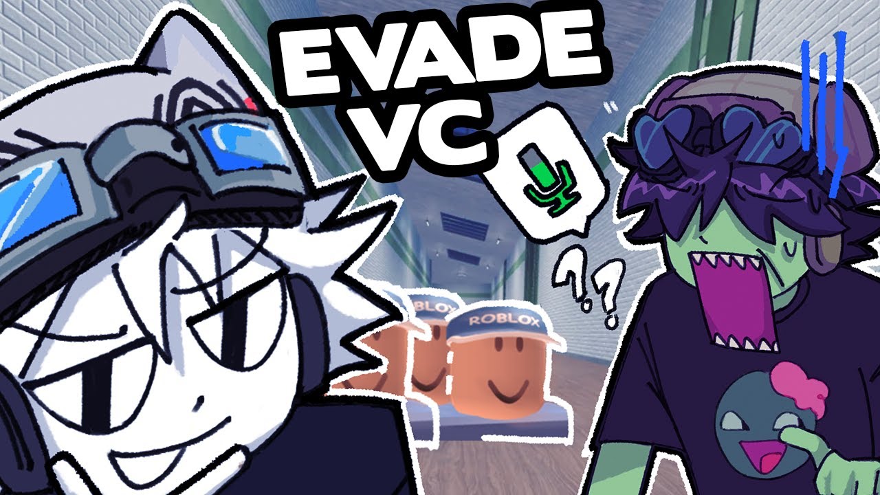 MAKING PLAYERS CRINGE IN EVADE VC | Roblox Evade VC Funny Moments
