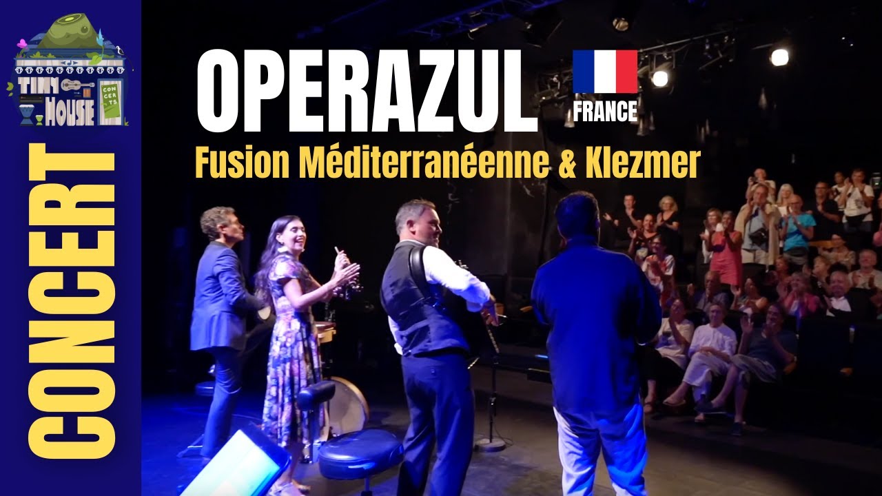 Operazul en Live 🎻 | Fusion Klezmer & Méditerranée   Tiny House Concert
