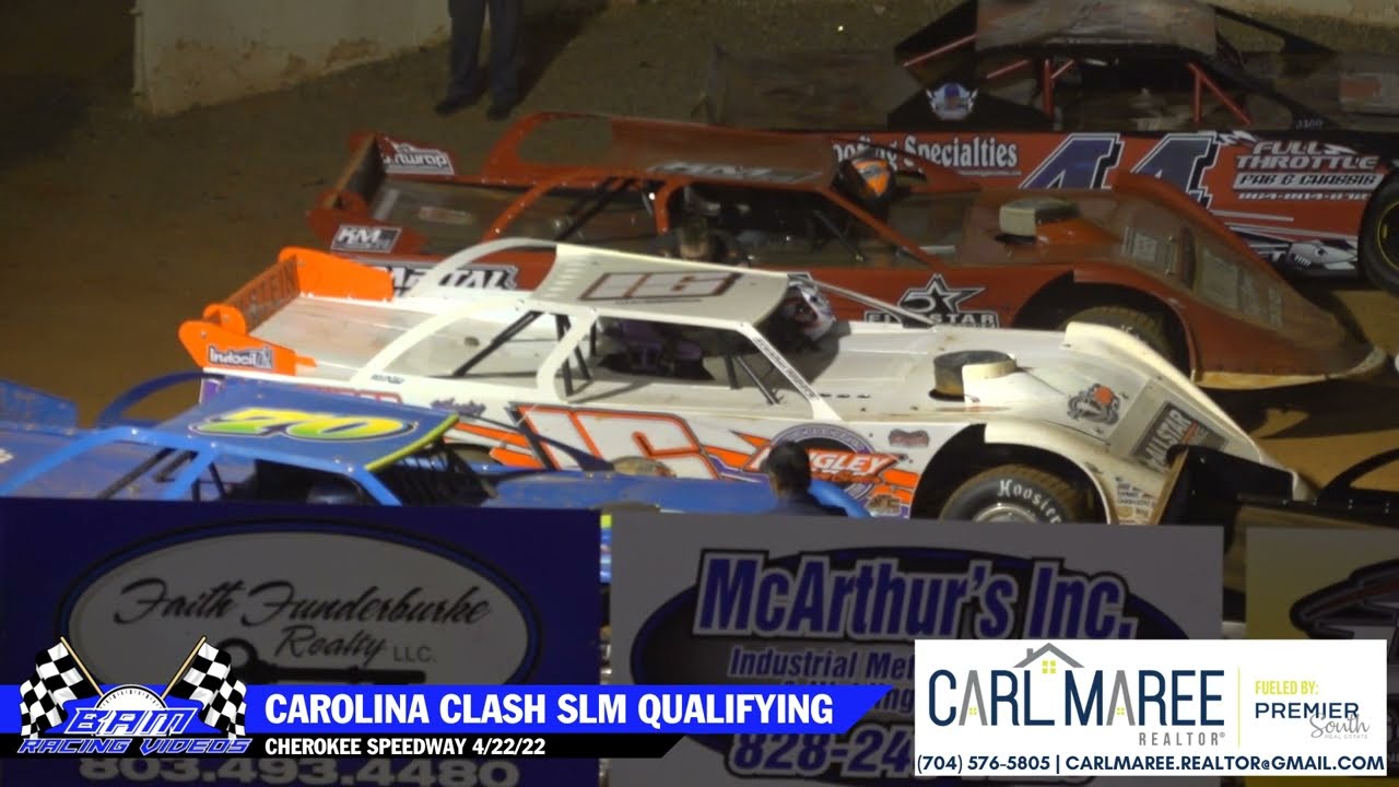 Carolina Clash Super Late Model Qualifying - Cherokee Speedway 4/22/23