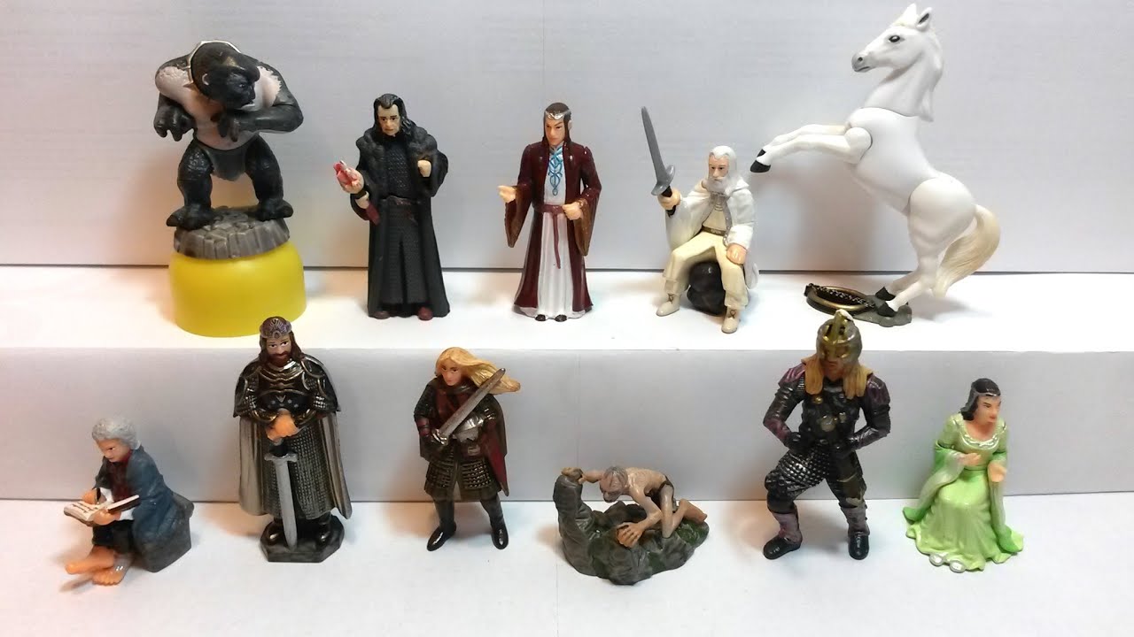 Lord of the Rings 3 (2003) The Return of the King plus special figurines; Kinder Surprise