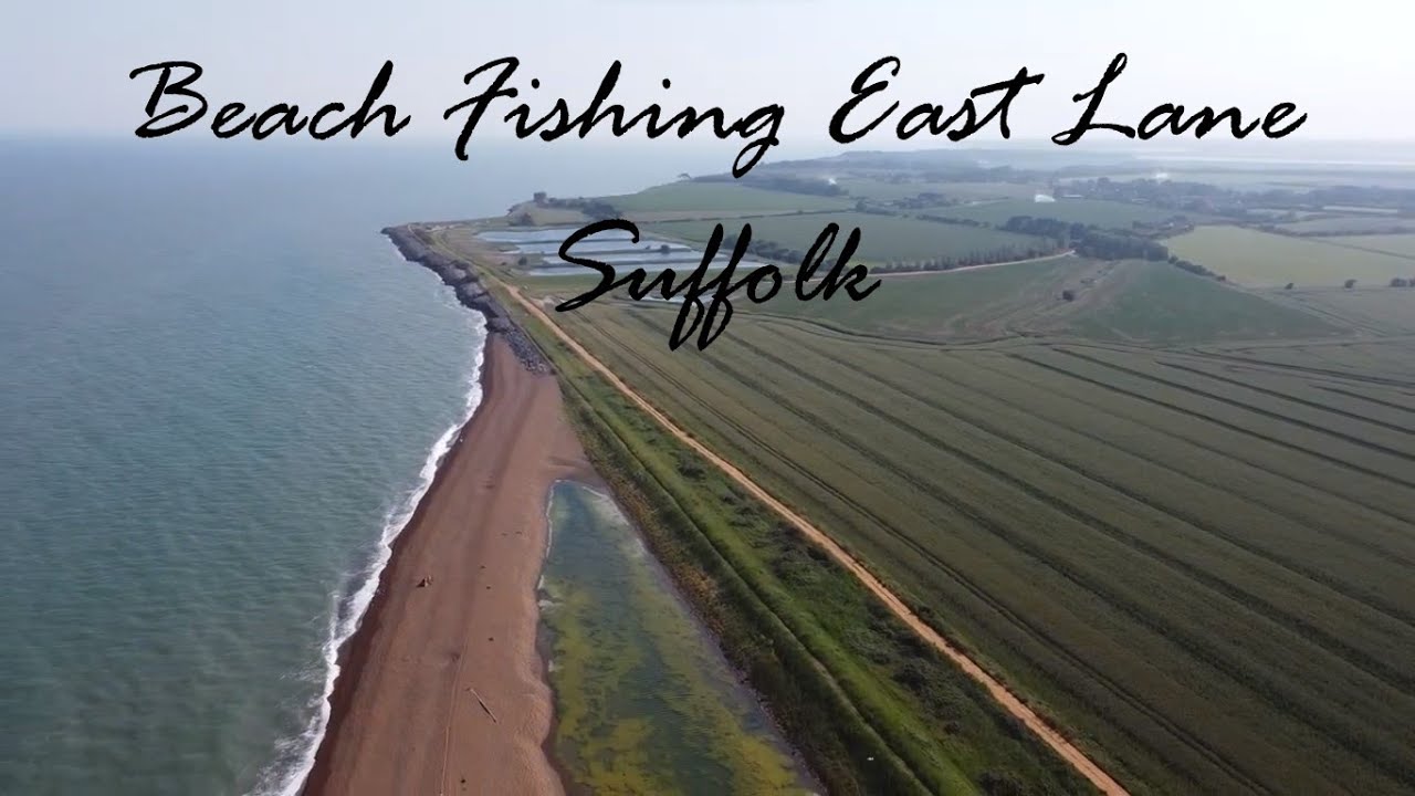 Beach Fishing East Lane Suffolk - Sea Fishing UK