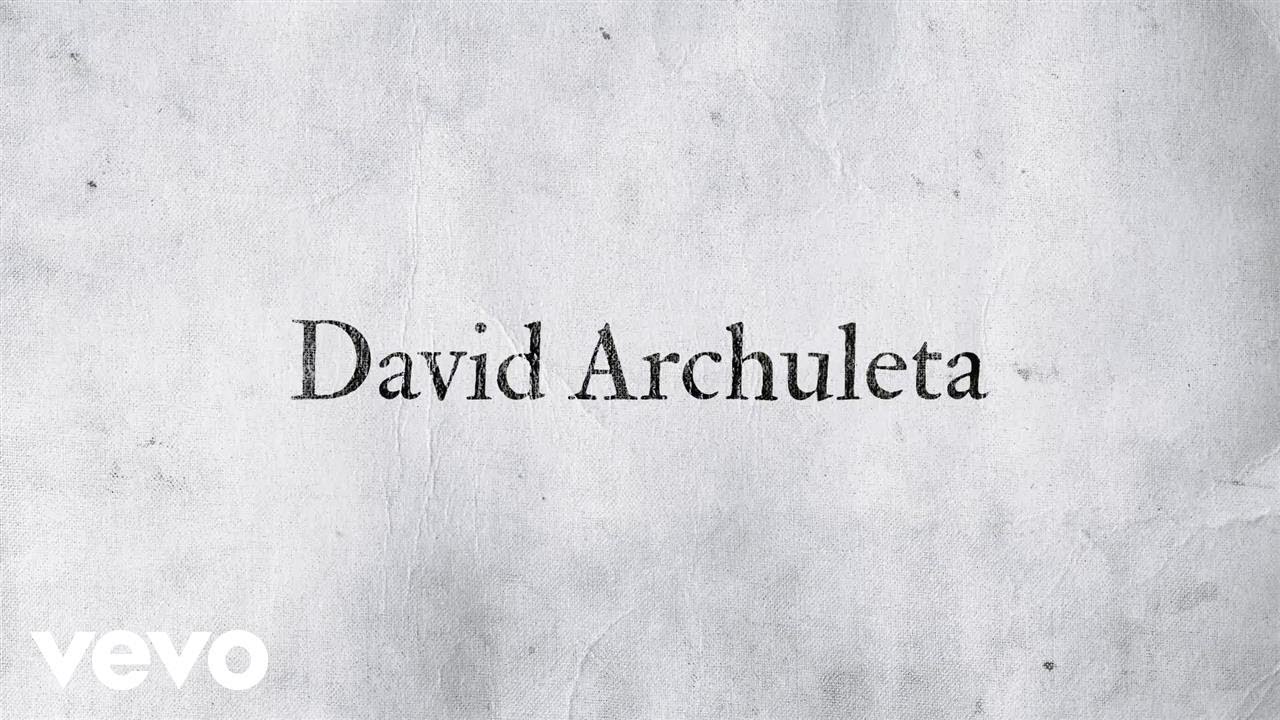 David Archuleta - Invincible (Official Lyric Video)