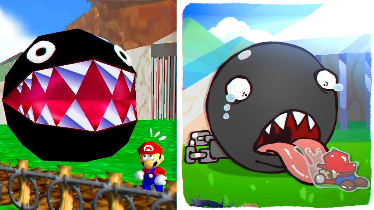 Mario 64, mas é uma ANIMAÇÃO INCRÍVEL!