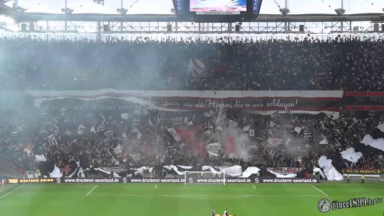 19.09.2013 Eintracht Frankfurt - Girondins de Bordeaux | Pyro Choreo