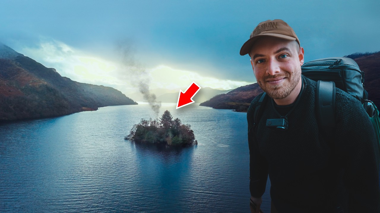 5 Days Stranded on a Remote Island in Winter | Wild Camping & Fishing