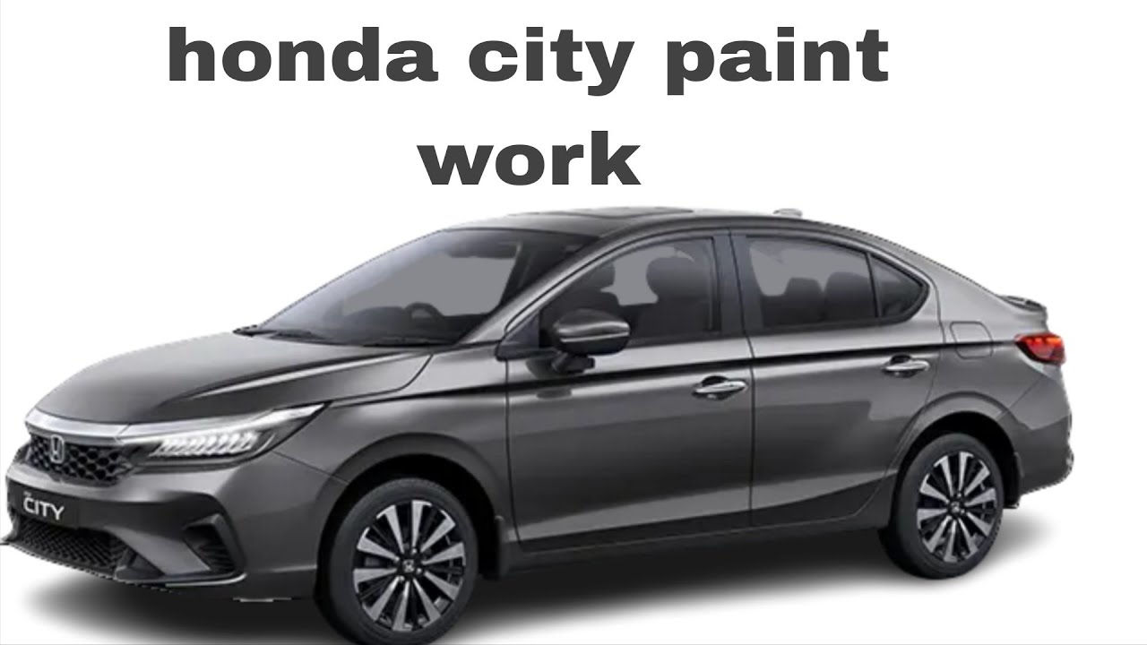 Honda city paint work 