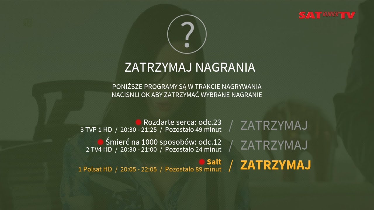 Wideotest: dekoder EVOBOX PVR - cz. VI nagrywanie - SAT Kurier TV