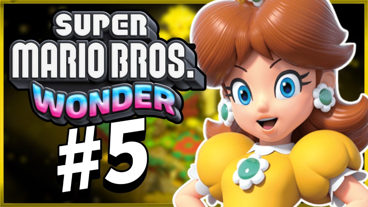Super Mario Wonder Part 5 the Shinning falls Badge Hunt?