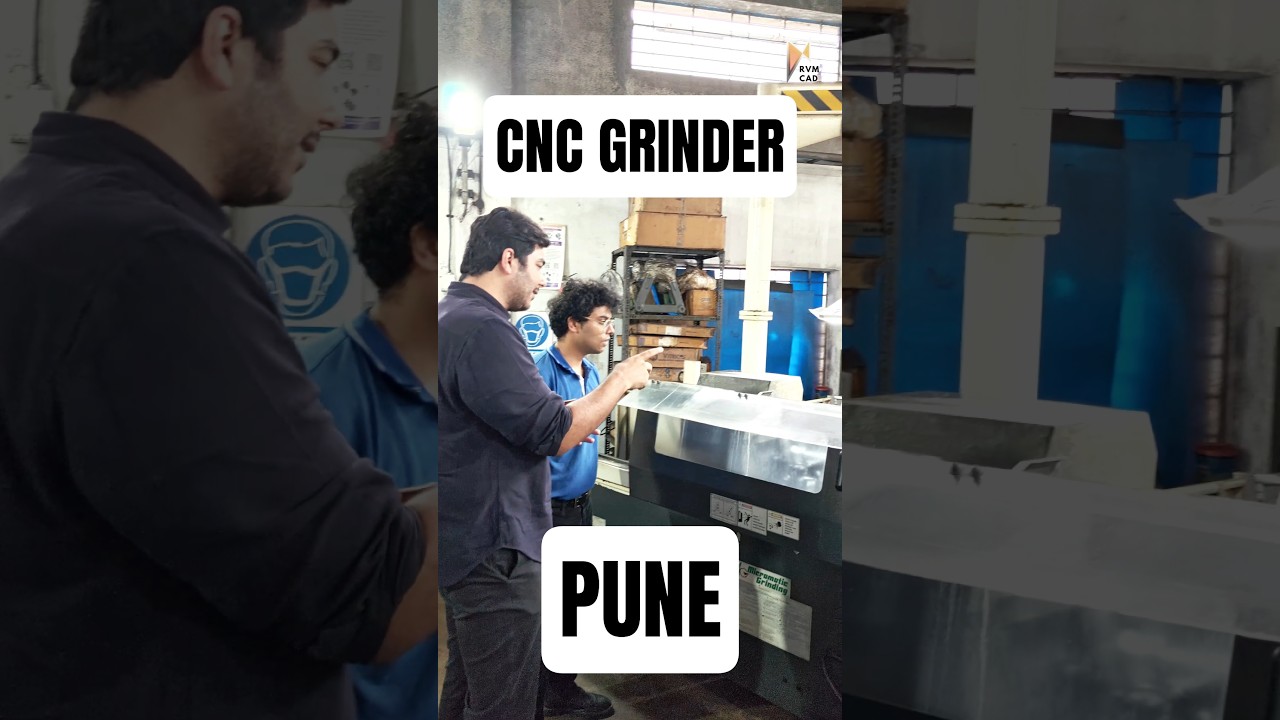 CNC Machining Company in Pune | Industry Visit Series by RVM CAD