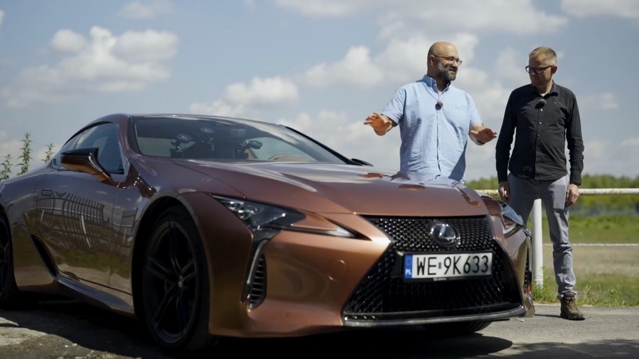 Potężne japońskie V8 w Strefie Czystego Transportu - Lexus LC500 | Auto Świat Pit Stop