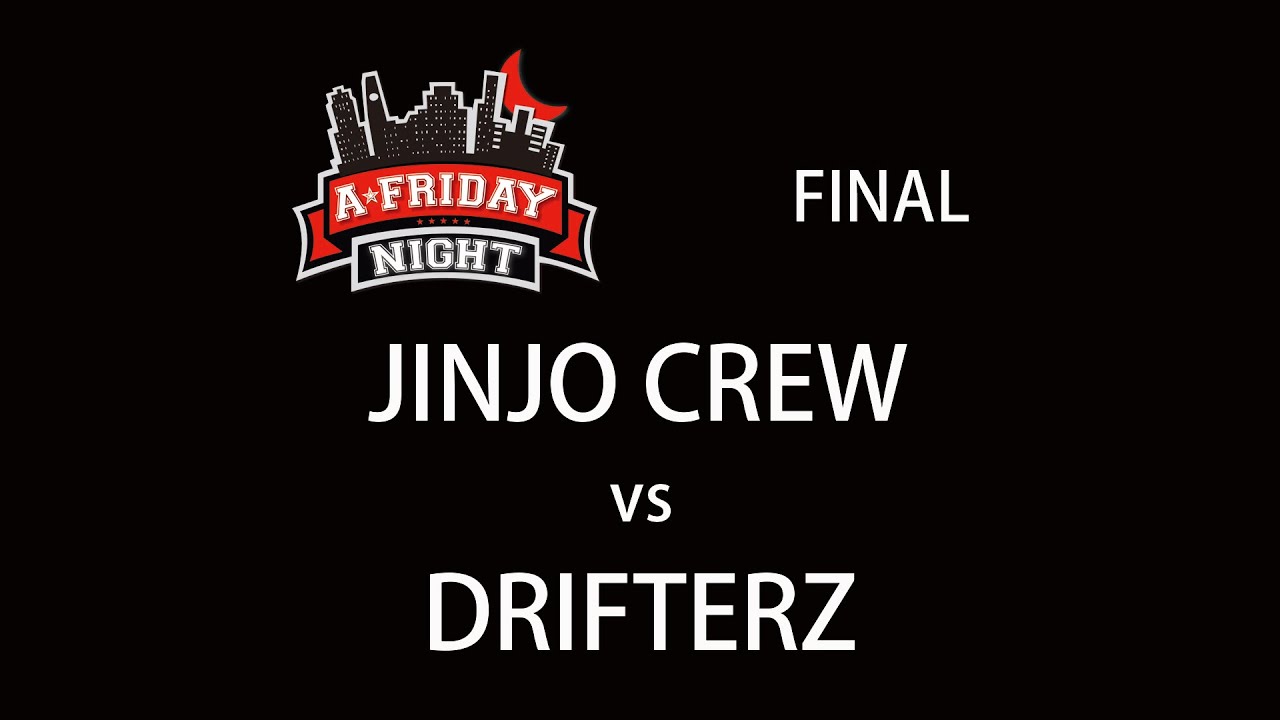 [4K] JINJO CREW vs DRIFTERZ | FINAL @ A-FRIDAY NIGHT vol.100 (2017) | LB-PIX