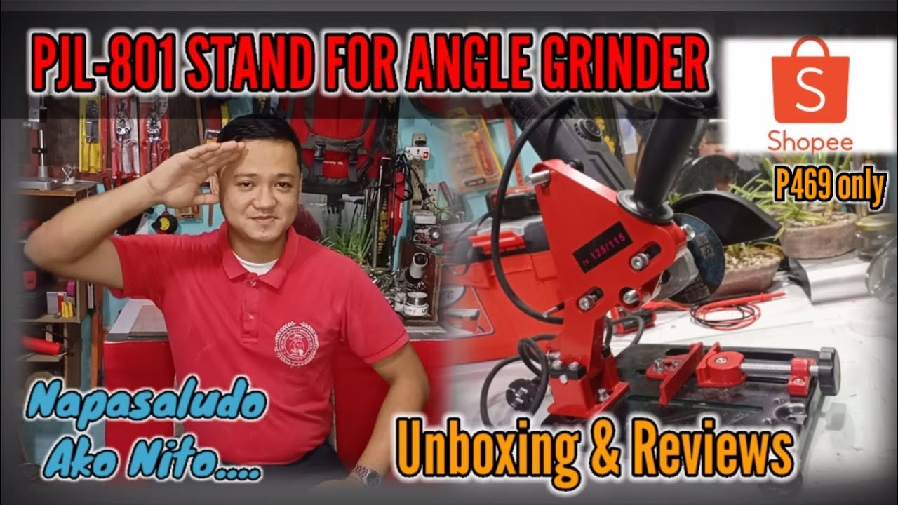 How To Assemble Stand For Angle Grinder(PJL-801)@komponerozx4642