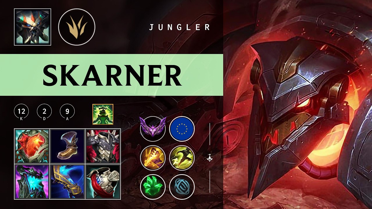 Skarner Jungle vs Olaf - EUW Master Patch 26.07