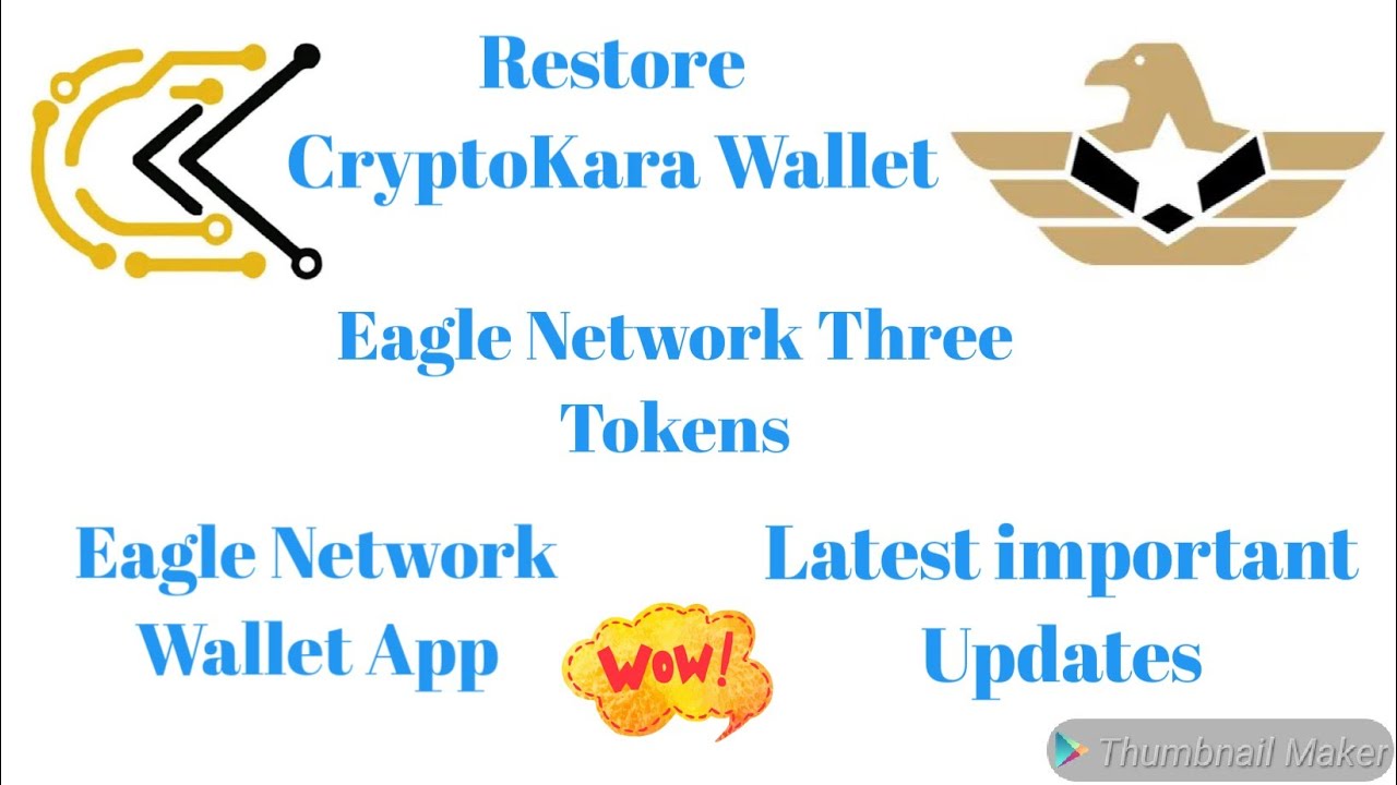 How To Recover CryptoKara Wallet || Eagle Network Wallet App || Latest Updates || Important Video