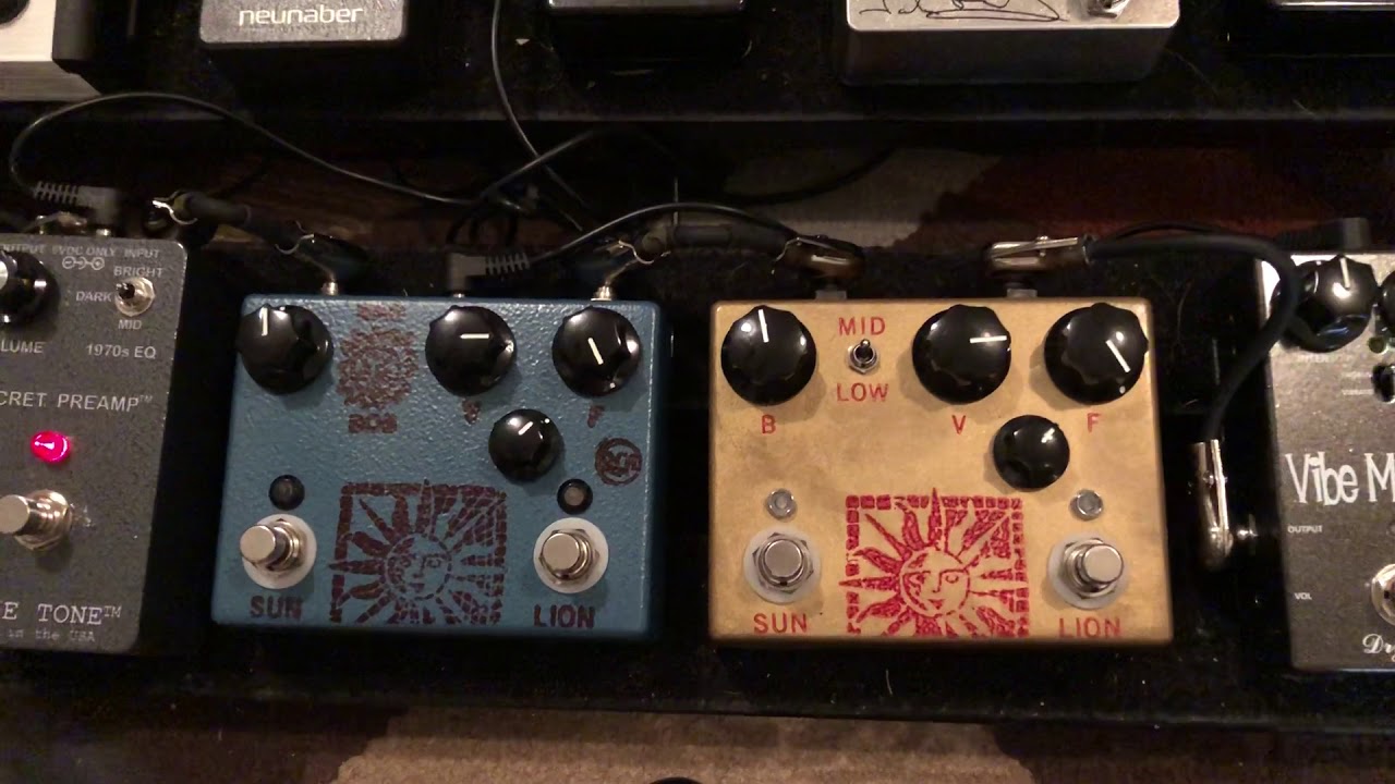 Analogman Sunlion comparison
