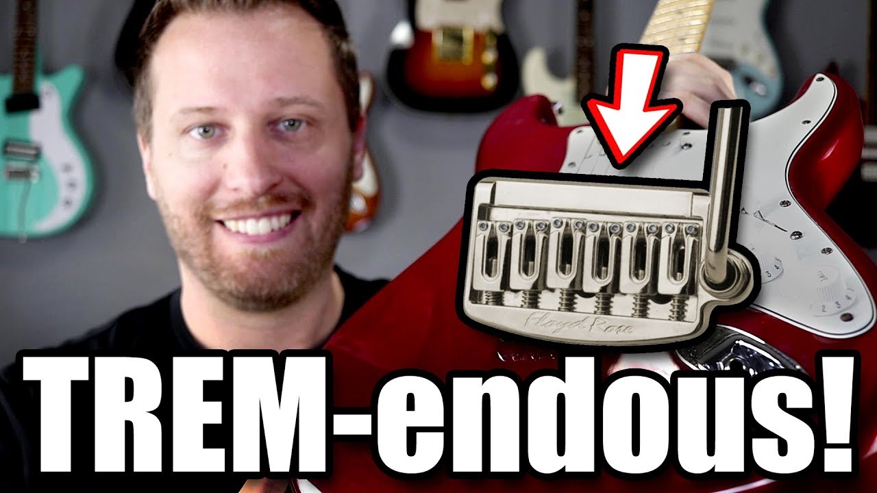 Прощай, Fender Trem с 6 винтами! - Установка Floyd Rose!