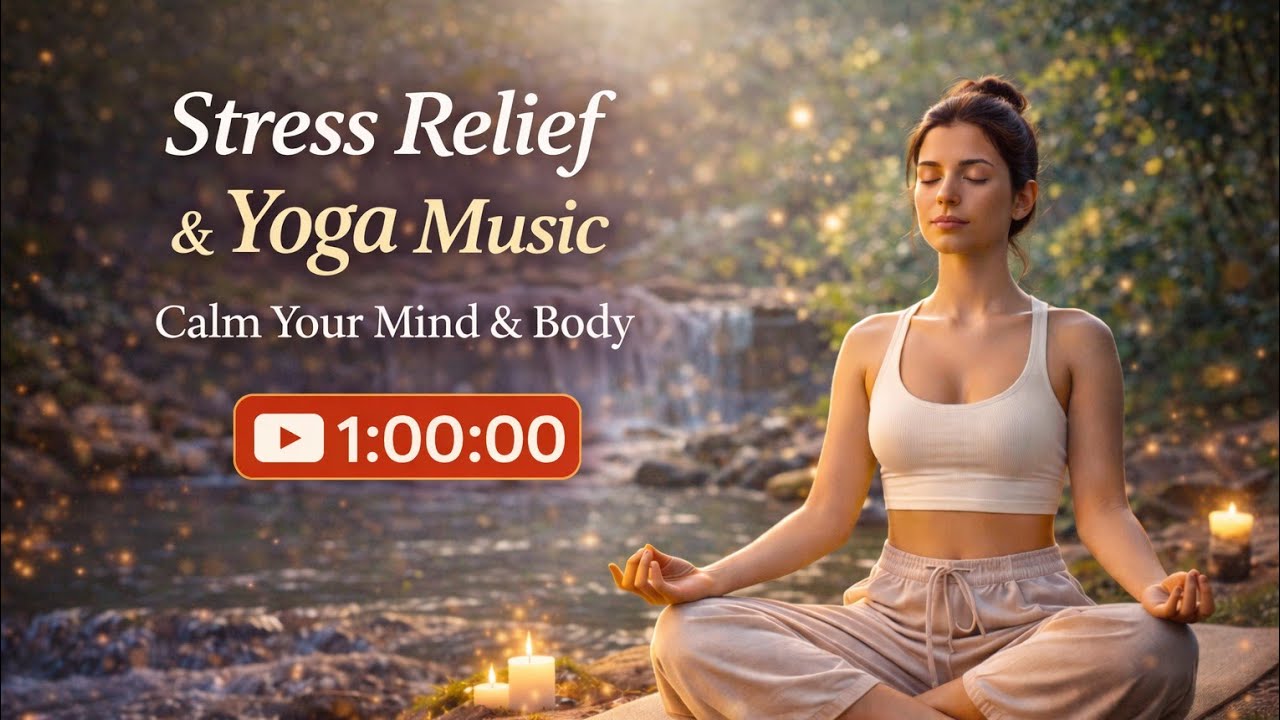 15 Minutes Relaxing Yoga Music 🧘‍♀️ | Stress Relief, Calm Mind & Inner Peace