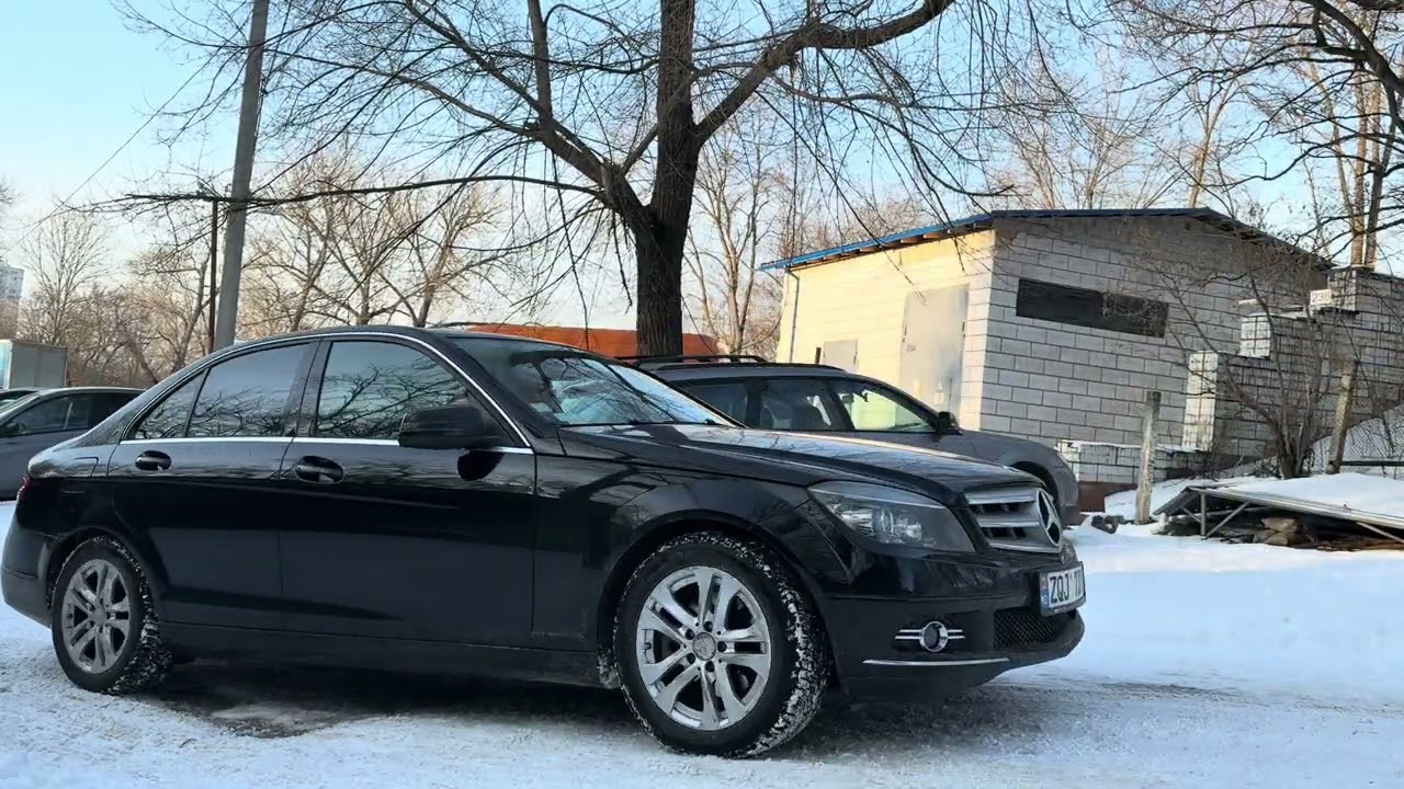 4-Matic на скользкой горке. Mercedes W204.