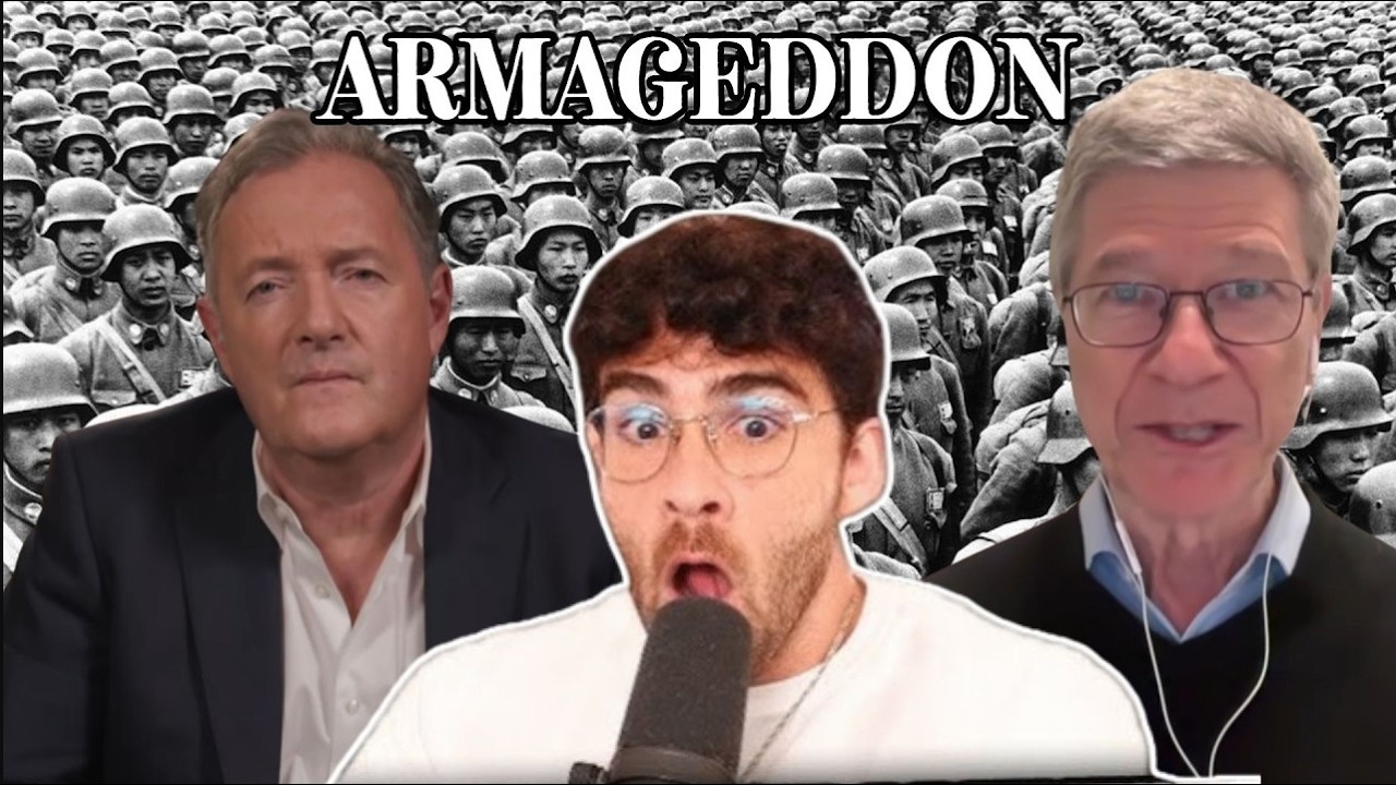 Piers Morgan & Jeffrey Sachs  “Heading To WORLD WAR 3!” I Hasanabi Reacts