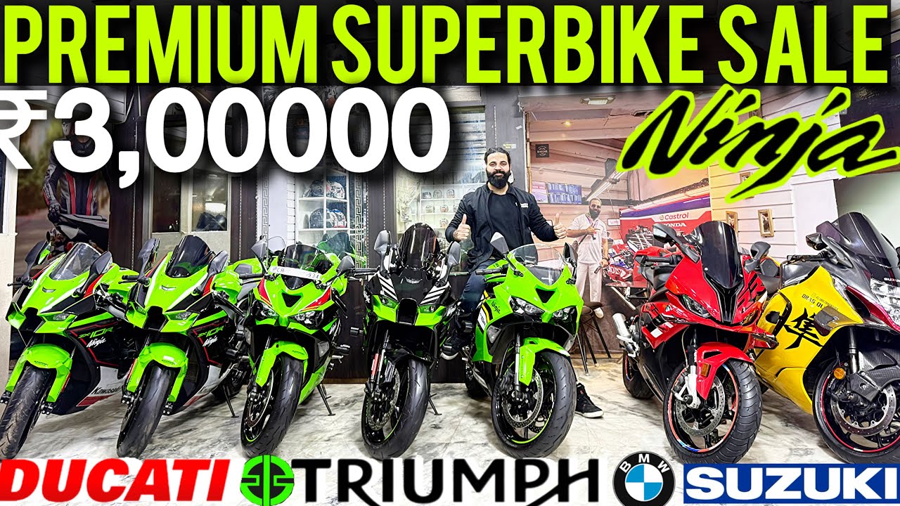 Second Hand Superbike Under ₹3Lakh Kawasaki ZX6R Ninja ZX10R Z900 BMW Triumph Aprilia All About Bike
