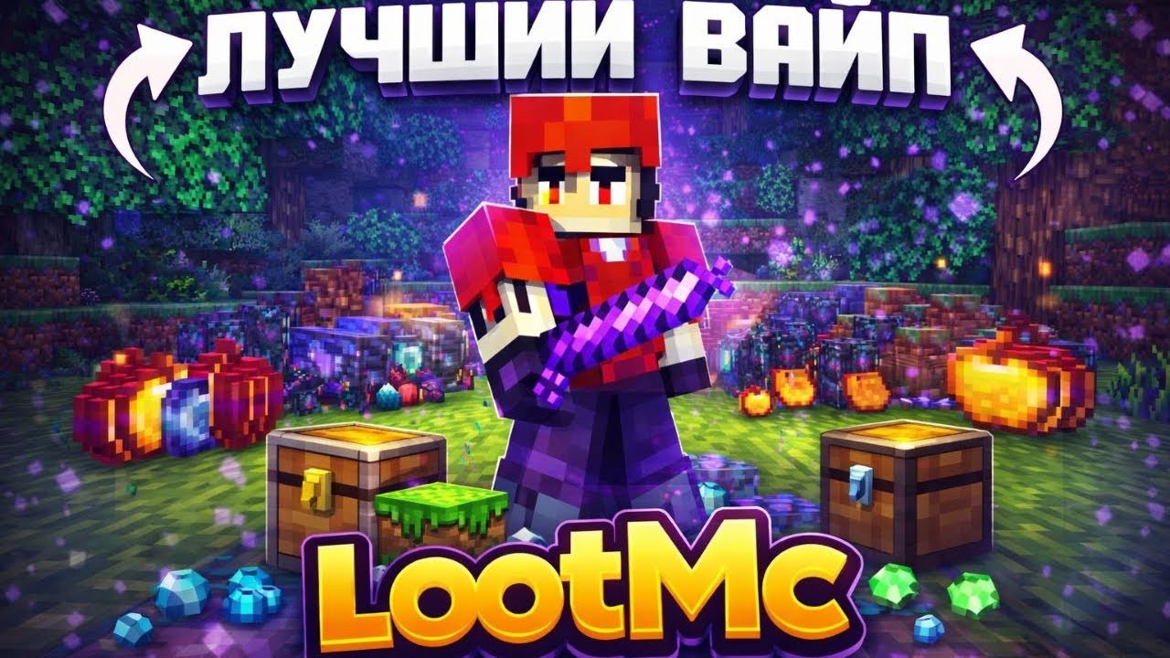 Это Мой лучший Вайп на Анархии - Майнкрафт ЛутМс 