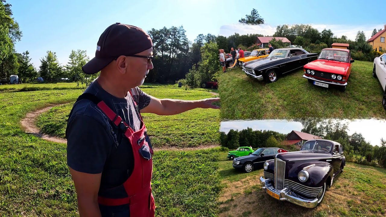 Sołtys zrobił zlot pojazdów zabytkowych na własnej łące. / Czy ktoś przyjechał?
