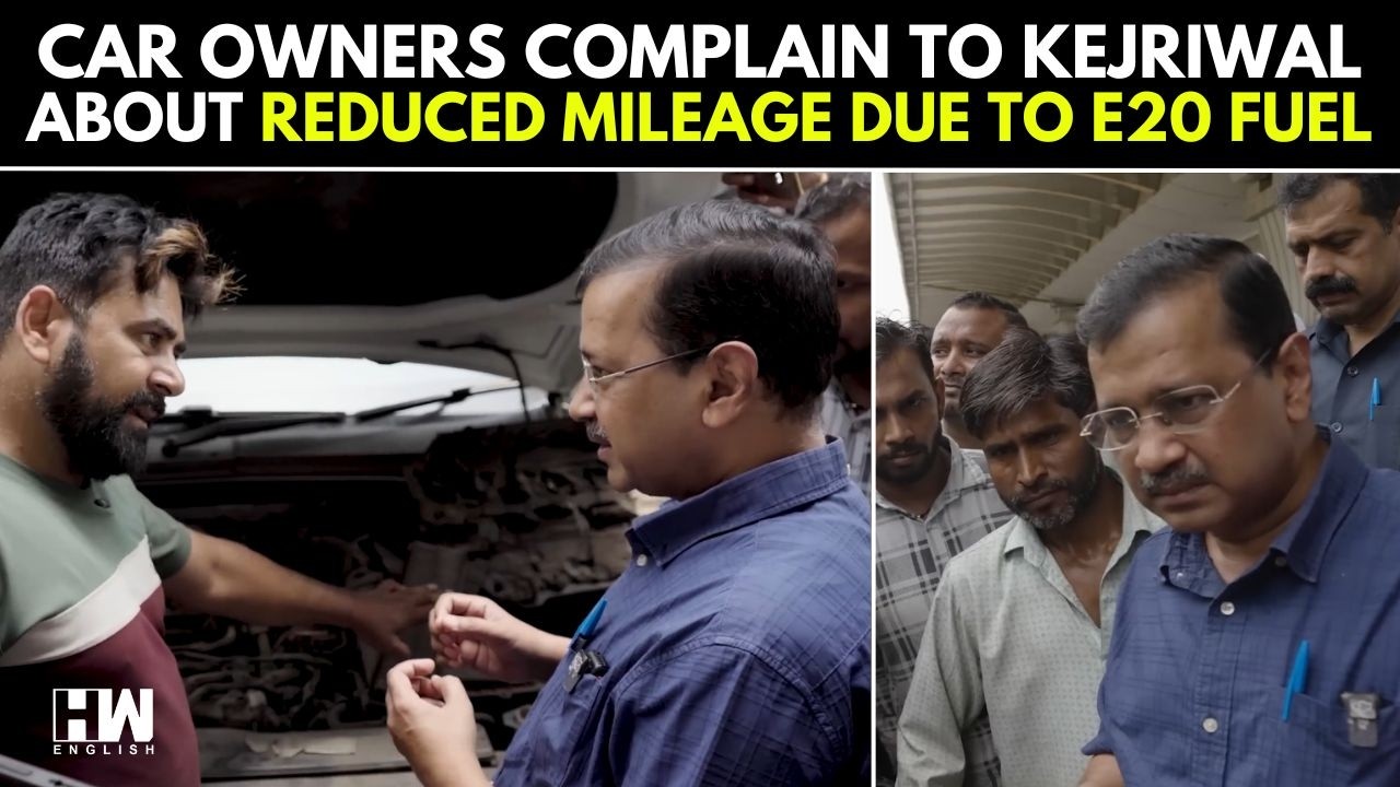 WATCH: Car Owners Complain To Arvind Kejriwal About Reduced Mileage Due to E20 Fuel | Gadkari | BJP