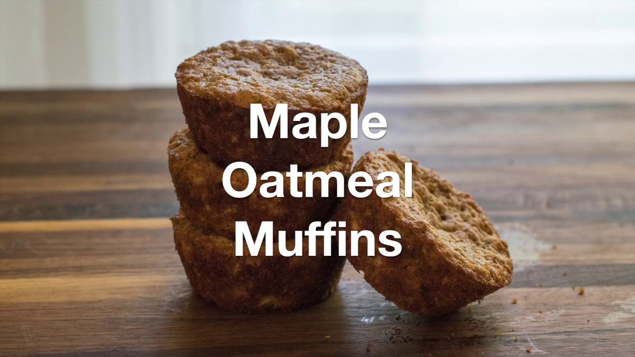 Maple Oatmeal Muffins