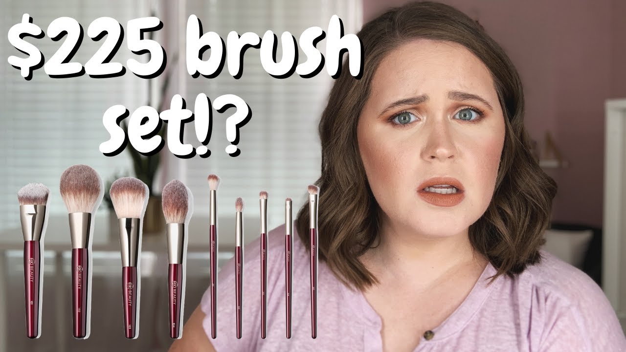 TRYING BK BEAUTY BRUSHES FOR THE 1ST TIME - are they worth the money?! | emilysmakeupbag