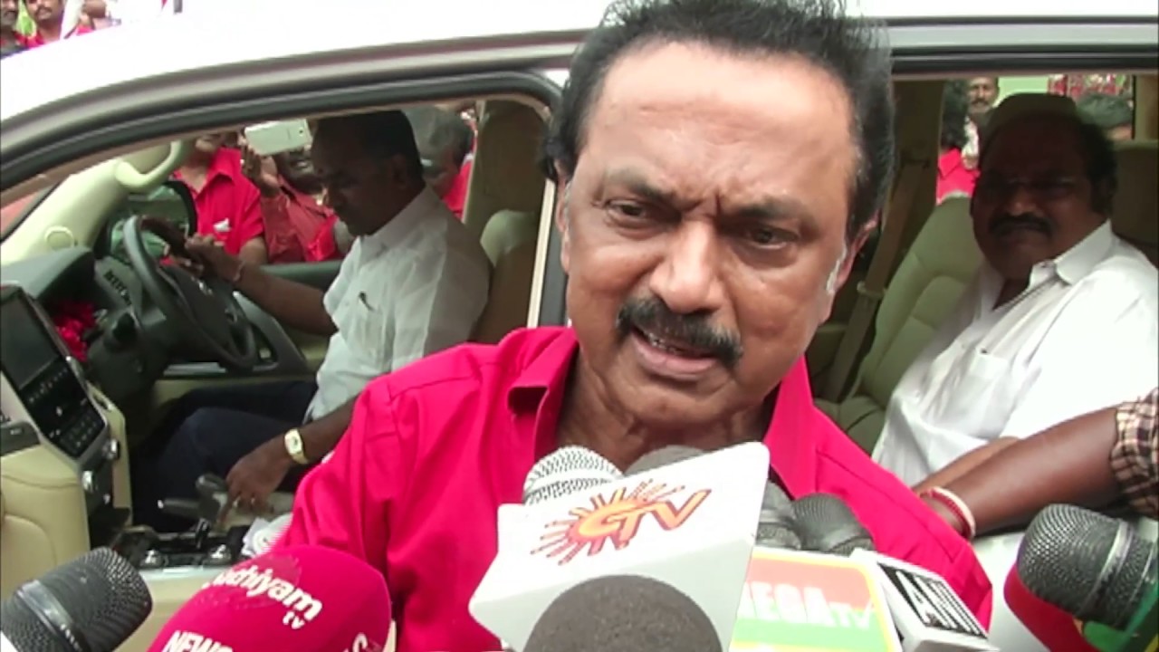 Thalapathy MK Stalin questions the BJP-led Union Government's follow-up actions in recent raids